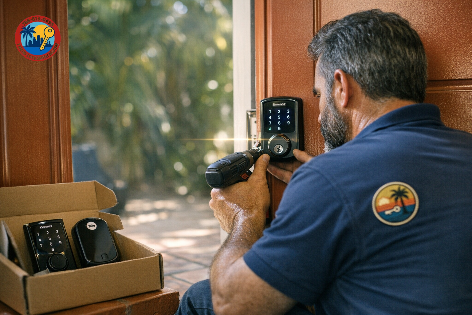 Kwikset Obsidian vs Schlage Encode vs Yale Nest x Yale: Which Touchscreen Lock Fits a Coconut Grove Vacation Rental