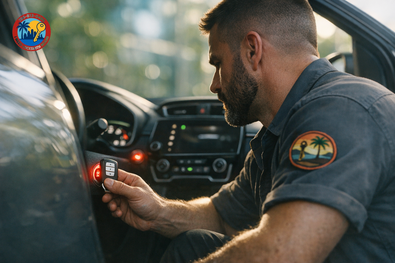 The Coconut Grove Driver Whose 2021 Honda CR-V Smart Key Stopped Working at 7 AM — What Our Diagnostic Found